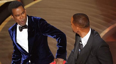 Will Smith slaps Chris Rock at the Oscars