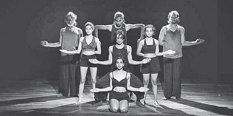 A play being performed at Rangbhoomi in Hyderabad