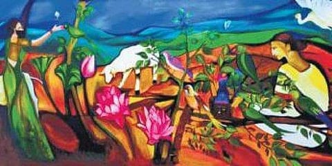 Priya Manojan's artwork