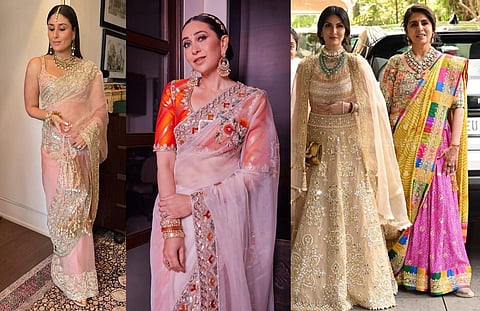Kareena ,Karishma, Riddhima and Neetu