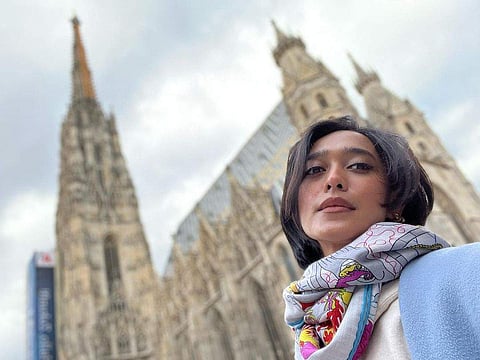 Sayani Gupta in Vienna. Image courtesy: Sayani's Instagram