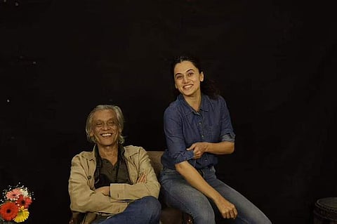 Taapsee Pannu with Sudhir Mishra