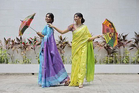 Ummaira's summer saris