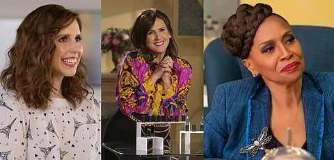 Vanessa Bayer, Molly Shanon and Jenifer Lewis