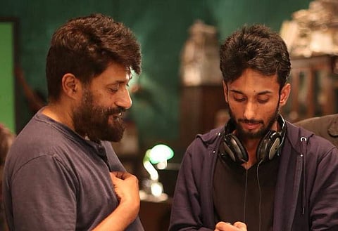 Writer of The Kashmir Files, Saurabh M Pandey with director Vivek Ranjan Agnihotri