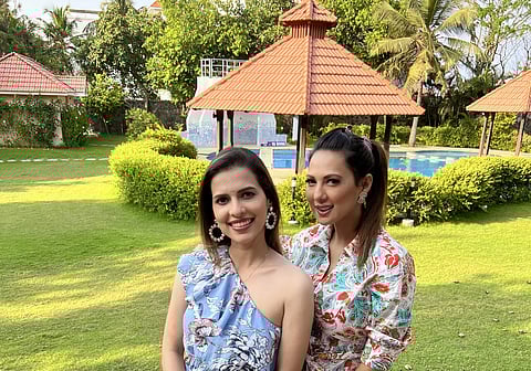 Paloma & Rochelle on staycation