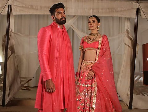 Abhinav Mishra's bridal couture edit