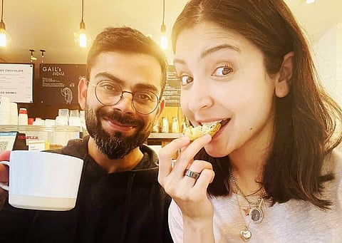 Virat Kohli and Anushka Sharma