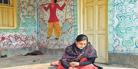 Folk artist Pushpa Kumari