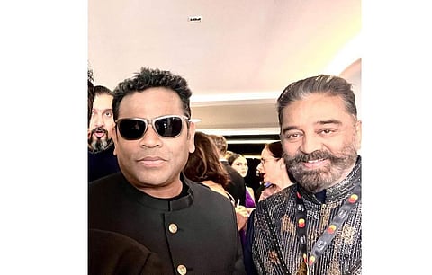 AR Rahman and Kamal Haasan