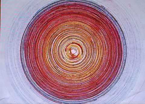 A work by Mathew Raj