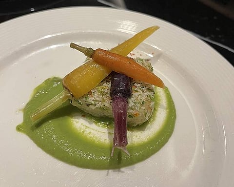 Glimpse of the gourmet spread at Dining in the Dark at JW Marriott Kolkata