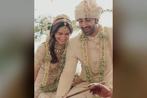 Ranbir and Alia have been dating for five years and got married at their Vastu residence in Mumbai
