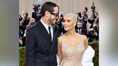 Kim Kardashian and Pete Davidson