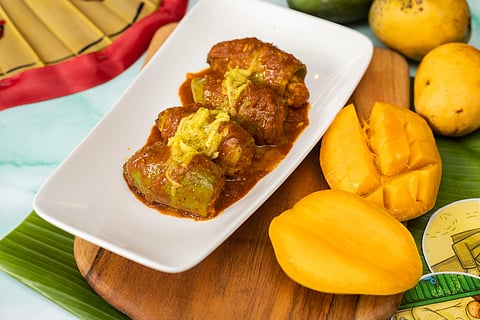 A glimpse of the Aamkahini menu at Babu Culture