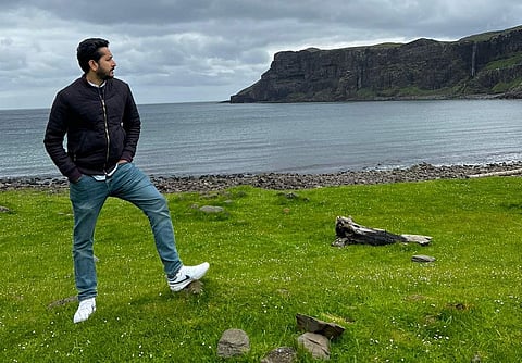 Parambrata Chatterjee in Scotland