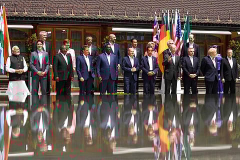 Prime Minister with G7 leaders