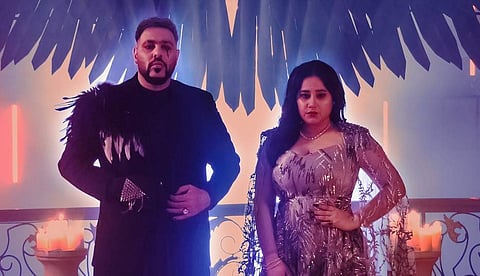 Badshah and Payal Dev in Tauba