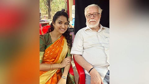 Mishaa Ghoshal with Nambi Narayanan