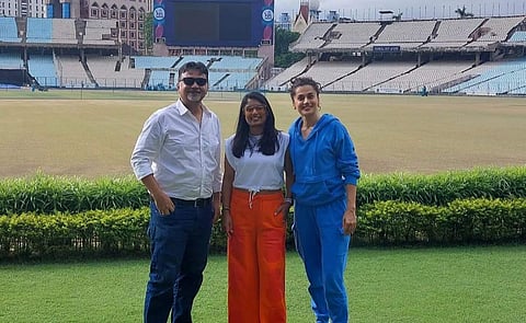 Taapsee Pannu, Mithali Raj and director Srijit Mukherji
