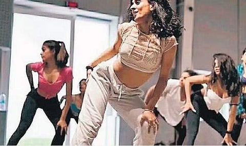 Heels workshop images by Shakti Heels Intensive