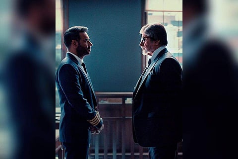 Amitabh Bachchan and Ajay Devgn in Runway 34