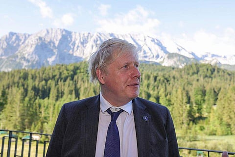 UK Prime Minister Boris Johnson