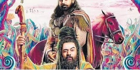 A still from the film 'Mahaveeryar'