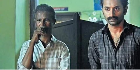 A still from Malayankunju