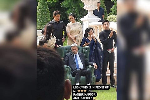 Picture from the sets of 'Animal'