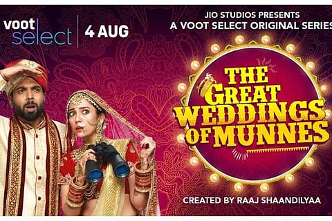Actor Abhishek Banerjee and Influencer Barkha Singh starring in 'The Great Weddings of Munnes'
