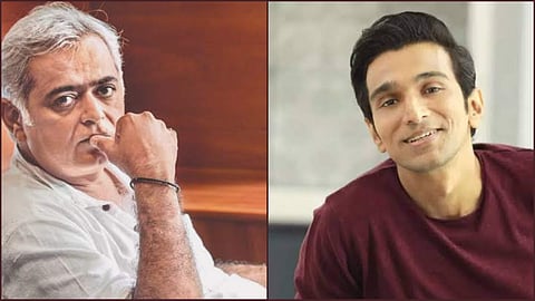 Hansal Mehta and Pratik Gandhi