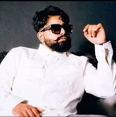 Vamsi Kalakuntla, the Dallas-based Telugu pop singer, lyricist and composer.