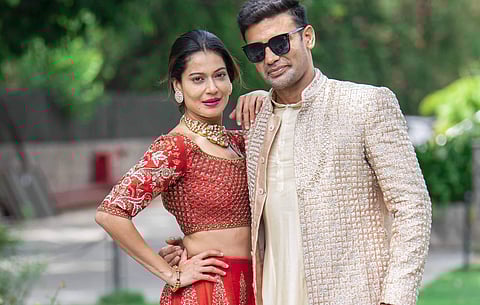 Payal Rohatgi and Sangram Singh