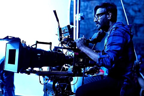 Ajay Devgn starts shooting his fourth film as a director, titled Bholaa