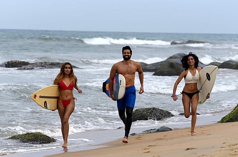 At Surf Turf, the surfing school