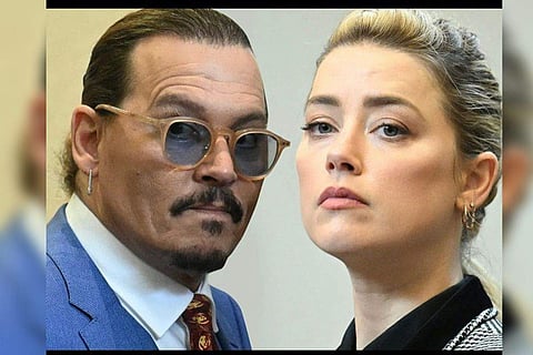 Amber Heard and Johnny Depp