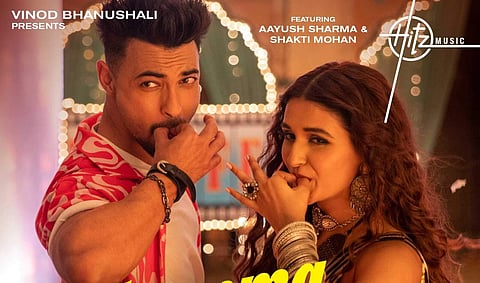 Aayush Sharma and Shakti Mohan