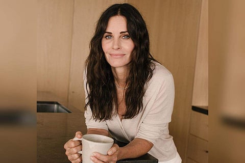 Courteney Cox shares her recipe for a three vegetables one protein meal