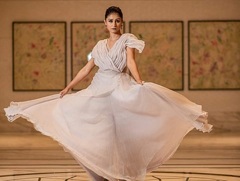 Chitrangada Satarupa in Richa Khemka creation