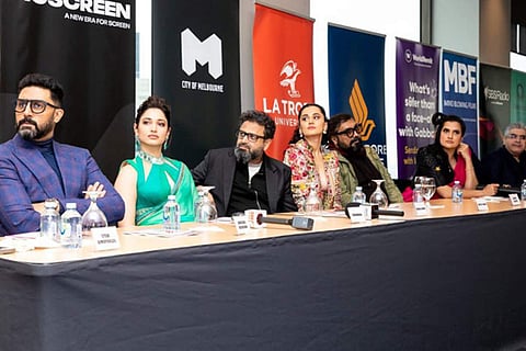 Indian celebrities at the opening ceremony of IFFM