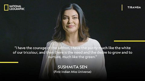 Sushmita Sen on Tiranga