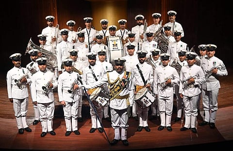 Tri-service musical band