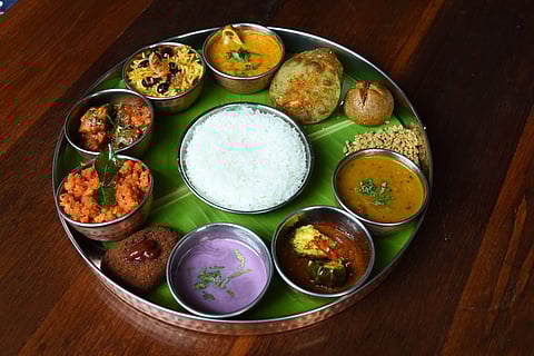 Special Thali at Madras Kitchen Company