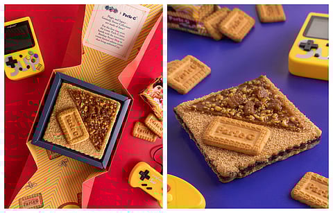 The Parle-G fudge by Bombay Sweet Shop