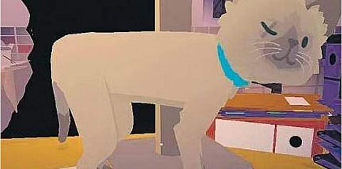 Graphic image of one of the videogames on Netflix