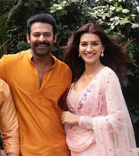 Prabhas and Kriti Sanon
