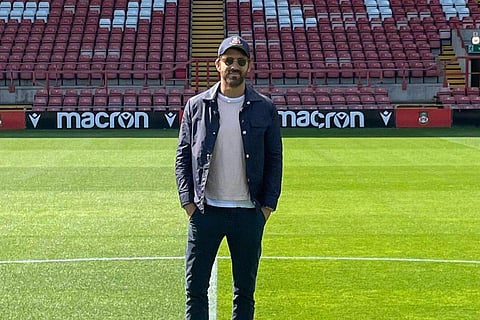 Ryan Reynolds is currently in the UK