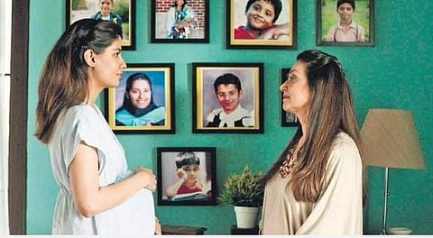 Shreya Dhanwanthary in short film Birth with Lillete Dubey