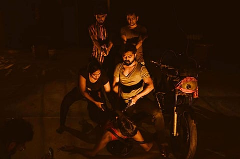 Glimpses from the production